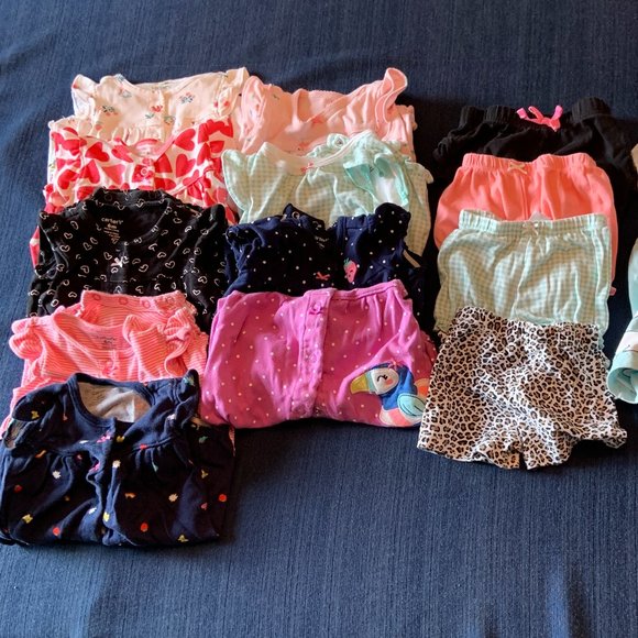 Baby Girl 6 mo Summer Lot {14 pieces}